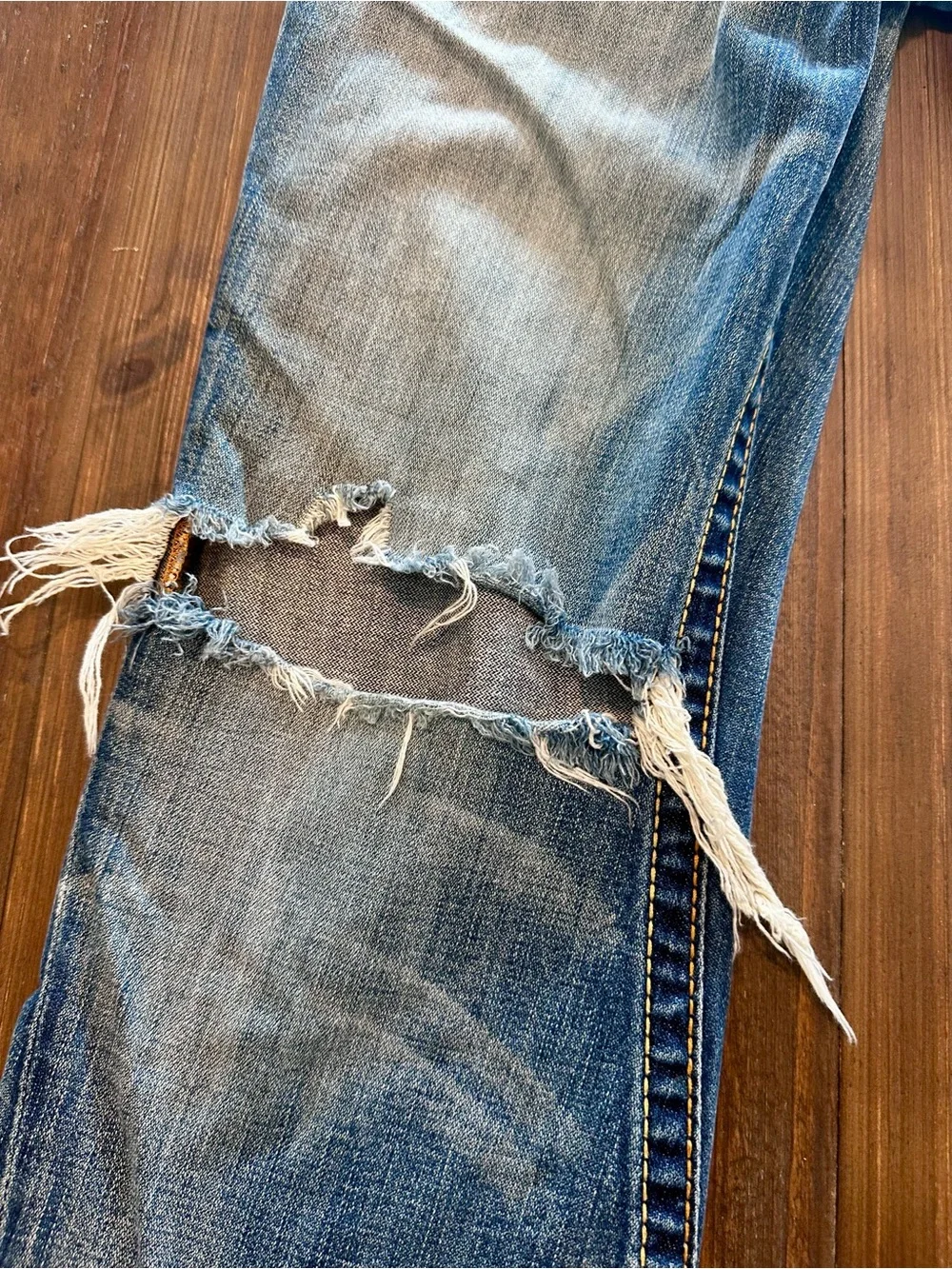 True Religion Rainbow Joey World Tour Jeans Made USA Vintage Y2K